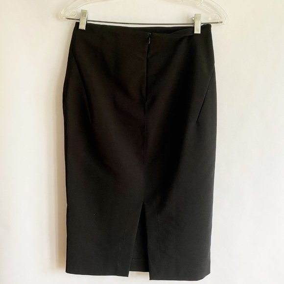 Zara Black Pencil Skirt - Size Medium - Picture 2 of 2
